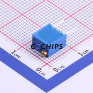 ตัวต้านทาน/โพเทนชิโอมิเตอร์แบบปรับได้สำหรับ3266W-1-502LF ผ่านชิ้นส่วนรู (THT)-3P, ตัวต้านทาน6.4x4.3มม. 5Kohm 10% 250 100PPM/℃ - Product Image 2