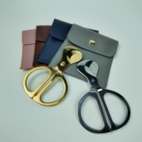 Accessoires de fumée LOGO personnalisé couleurs argent doré ciseaux durables en acier inoxydable coupe-cigare