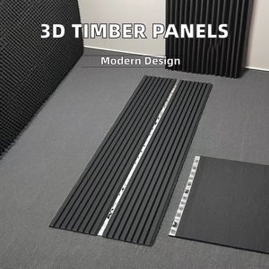 <strong>Bespoke</strong> Timber Acoustic Solutions Modern Design Style Wood Veneer Slatted 3D <strong>Panels</strong> for Wall and Ceiling Decor - Product Image 3
