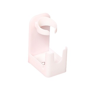 Electric <b>Toothbrush</b> <b>Holder</b> <b>Wall</b> <b>Mounted</b> Plastic Bathroom Storage Rack Punch Free Detachable Rectangle Shape - Product Image 4
