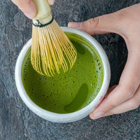 Bubuk Matcha Grosir 30g 50g 100g Kelas Seremonial Matcha Jepang Bubuk Matcha Mewah untuk Festival