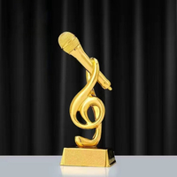 Trophée en métal personnalisé au design de petit pont, plaqué or, récompenses en résine, prix de gros, trophée de compétition – Meilleur prix