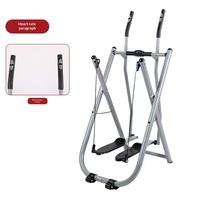 Vente directe usine : Stepper d'intérieur silencieux en acier pour la maison, équipement de fitness brûle-graisse avec affichage électronique, Zhejiang