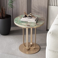 Petite table console moderne de luxe pour canapé ou coin de salon Rock Board Design avec pour appartements