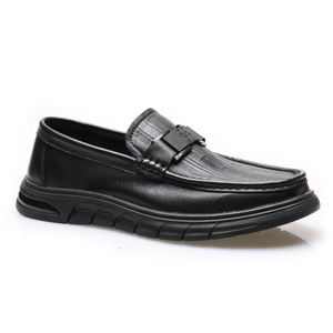 Hot Sale Alligator High-End Customize Dress Shoes Men <b>Buckles</b> Slip on Monk <b>Straps</b> Patterns Business Shoes Men - Product Image 1
