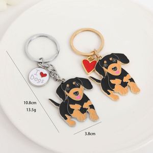 Llavero Creativo con Colgante de Perro Labrador en Forma de Salchicha, Accesorios para Amantes de los Perros, Venta al por Mayor - Product Image 3