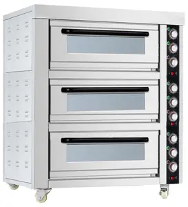 100l Professional 3.5kw+3.5kw Custom Table Electric Baking Oven Pizza Oven Hot Air Microwave Speed Oven