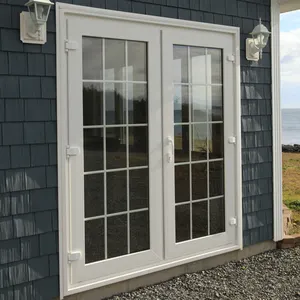 Ventana corredera de aluminio de diseño simple, ventanas y puertas de baño de vidrio templado inteligente, en venta