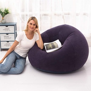 Coussin <span class=keywords><strong>carré</strong></span> OEM/ODM, canapé gonflable, banane, sac paresseux, coussin de plage, pour salon en plein air, canapé - Product Image 6