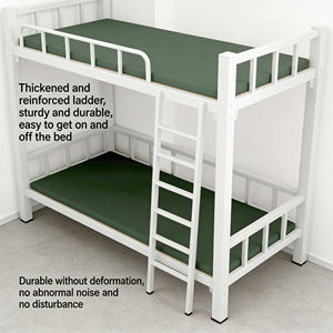 Premium Custom Steel Double <strong>Bunk</strong> <strong>Bed</strong> for Adults, Durable and Sturdy Frame <strong>with</strong> High-Quality Construction for Long-Term Use - Product Image 4