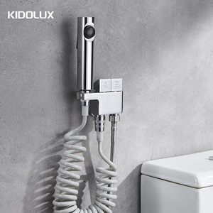 Кислый настенный хромированный распылитель для биде - Product Image 1