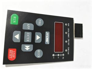 Panneau de commande à membrane flexible ultra-mince résistif pour onduleur <span class=keywords><strong>Yukong</strong></span> série HE100 - Product Image 4