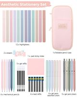 Trousse scolaire grande capacité pour fournitures d'apprentissage, best-seller transfrontalier, indispensable pour la rentrée scolaire