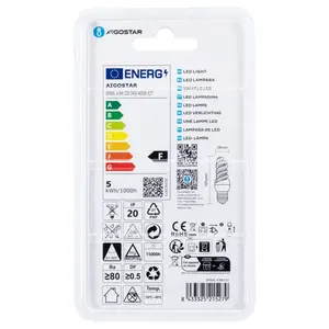 Ampoule LED E27 4,9W, économie d'énergie, longue durée de vie ; éclairage des espaces et réduction du consommation électrique. - Product Image 3