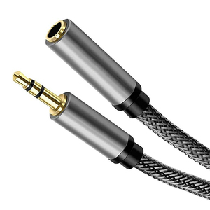 Câble d'extension audio 3.5mm câble d'extension pour <span class=keywords><strong>casque</strong></span> Hi-Fi mâle à femelle adaptateur auxiliaire son cordon d'extension stéréo pour <span class=keywords><strong>casque</strong></span> - Product Image 1