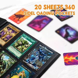 Custom <b>Plastic</b> PP TCG & MTG Card Binder with 360 <b>Pockets</b> 9" Size - Product Image 3