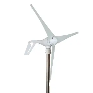 Mini turbina aerogeneradora portátil para el hogar, molino de viento de 200w, 12V y 24V, precio de fábrica