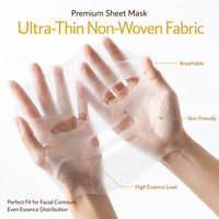Mascarilla Facial de Ácido Salicílico y Ectoína para el Alivio del Acné, Control de Grasa, Aclarante, Reparación de la Barrera Cutánea, Hidratación Profunda