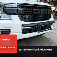 Pare-chocs avant Ford Ranger Wildtrak 2023-2025, barre de protection tout-terrain, style course, protection anti-collision