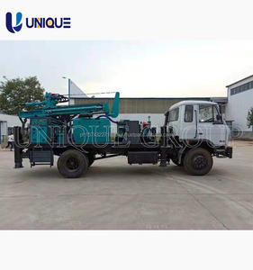 Plataforma de perforación de pozos de agua tipo camión de profundidad múltiple de alta calidad Plataforma de perforación de pozos de agua de 100-1200m - Product Image 4
