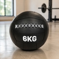 Ballon de gym mural avec corps souple cousu pour l'entraînement physique à domicile, en studio ou en salle de sport