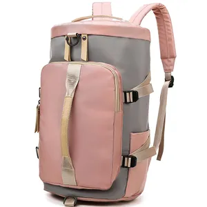 अनुकूलन लोगो duffel बैग निविड़ अंधकार बड़ी क्षमता यात्रा बैग जिम बैग महिलाओं के लिए