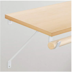 Nhiệm vụ nặng nề tường kệ chân đế 10 inch cho nổi Kệ núi L bracket 90 độ tam giác góc móc - Product Image 3