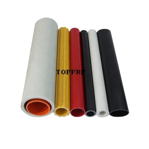 ท่อไฟเบอร์กลาสทรงกลมแบบพัลทรูชั่น ทนทานต่อการกัดกร่อน - Product Image 1