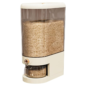 Wholesale Food-Grade Moisture-Proof Plastic Rice Jar <b>Storage</b> Box <b>Kitchen</b> <b>Storage</b> for Grains Miscellaneous Foods Barrels - Product Image 5