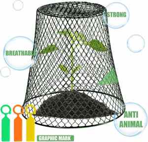 <b>Covers</b> Bulk Cloches Chicken Wire Protector Metal Heavy Duty Garden Plant Cloche for Keeping - Product Image 1