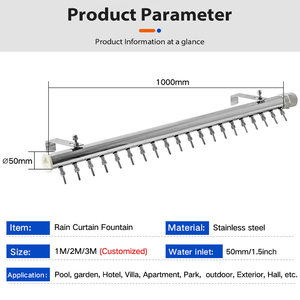 <span class=keywords><strong>Fontaine</strong></span> d'eau populaire en promotion pour extérieur, cascade rideau <span class=keywords><strong>de</strong></span> pluie pour <span class=keywords><strong>jardin</strong></span> - Product Image 3
