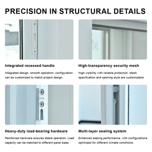 North American Latest Design PVC <b>Sliding</b> Window UPVC <b>Plastic</b> <b>Sliding</b> Glass - Product Image 1