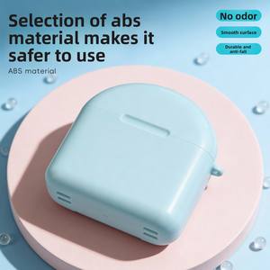 Estuche y Soporte para Retenedores y Alineadores Ortodónticos Uvcare con Material ABS, Orificios de Ventilación y Cordón para Alineadores <span class=keywords><strong>Invisalign</strong></span> - Product Image 4