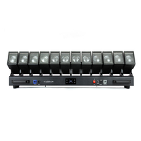 Nuevo LED 12x60W RGBW LED Cabeza móvil Pixel Zoom Wash bar para discoteca Concierto Música Festival Fiesta Dj Disco Evento