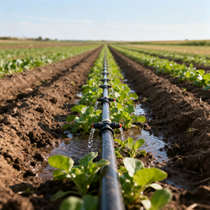 Nhà Máy Tùy Chỉnh 32Mm-50Mm Pe Tự Động Nhỏ Giọt Hệ Thống Thủy Lợi HDPE Nhựa Cán Tự Động Nước Đất Nông Trại Thủy Lợi Ổ Cắm Thoát Nước - Product Image 5