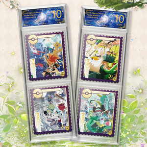 Vente en gros : Cartes de collection en acrylique et cristal, design tendance, avec tampons métalliques Eif Baby <span class=keywords><strong>Kado</strong></span> chinois, en blister, boîte mystère, cadeau - Product Image 2