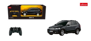 Coche de juguete RASTAR eléctrico <span class=keywords><strong>Rc</strong></span> <span class=keywords><strong>Radio</strong></span> BMW X5 <span class=keywords><strong>Rc</strong></span> modelo coche de Control remoto 1:18 caja de ventana de plástico negro escala AA colección coches 1:18 - Product Image 6