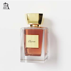 Bouteille en verre à sertir de <span class=keywords><strong>parfum</strong></span> arabe de luxe Byron bouteille de <span class=keywords><strong>parfum</strong></span> vide 100ml avec bouchon en zamac - Product Image 2