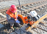 Découpeuse de rail de mine de moteur à essence à combustion interne NQG-5III