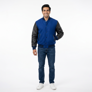 New Style Low MOQ Winter Letterman Varsity Jacket for Men High Quality Comfortable windproof CollegeBaseballjacket for men - Product Image 1