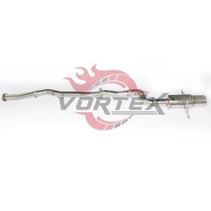 Échappement Catback en acier inoxydable de haute qualité Vortex, finition polie miroir, épaisseur 1,5 mm, pour Subaru Impreza, ajustement universel - Product Image 4