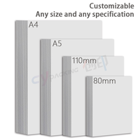 Rouleaux de papier thermique A4 210*30MM à séchage rapide, empilables et continus pour imprimantes thermiques A4 (commande personnalisée disponible)