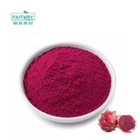 Faitury Supply Biologisch Gefreeze-droogd Rood Drakenvruchtenpoeder Lyofiliseerd Puur Gefreeze-droogd Rood Drakenvruchtenpoeder