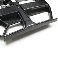 Calandre avant en fibre de carbone sèche G80 style CSL pour BMW M3 G80 G82 G83 M4 avec ACC, calandre de pare-chocs avant en carbone pour automobile