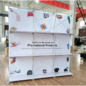 Hot bán sắt có thể gập lại Pop Up đứng cho quảng cáo triển lãm <span class=keywords><strong>Modular</strong></span> Rack hiển thị tùy chỉnh Backdrop với đứng - Product Image 4