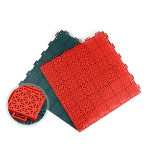 Xách tay đa chức năng ngoài trời lồng vào nhau treo bóng rổ sàn mat pp nhựa gạch tòa thể thao sàn - Product Image 2