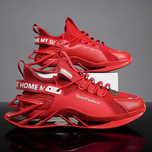 Nuevas Zapatillas Deportivas Casuales para Hombre Red Blade, Transpirables, con Cordones, Antiolor, Antideslizantes, Tendencia de Moda Evergreen - Product Image 1