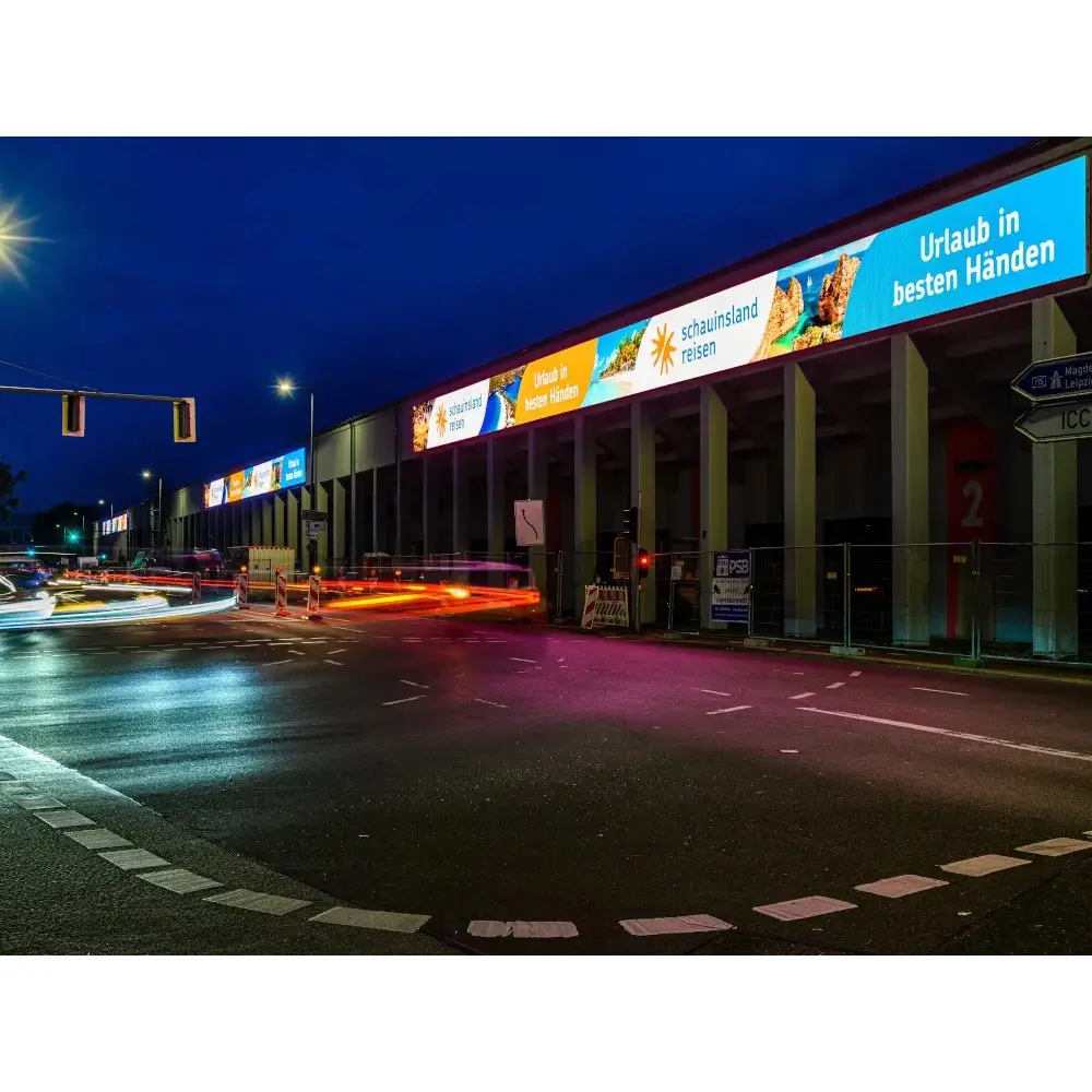 P10 Buiten Grote 8ft X 10ft Led Billboard Waterdicht 4X2 Meter 5M X 5M Led Scherm Paneel Cabine Ecran Led