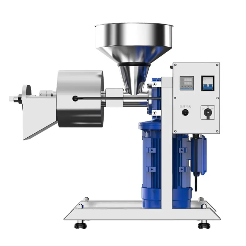 Voll automatische Erdnuss-Kaffeebohnen-Expeller aus Edelstahl, kalt gepresste Kokosnussöl-Extraktion maschine