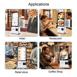 Kiosco con Escáner de Código QR de Pantalla Táctil Inteligente Personalizado OEM de 15.6 Pulgadas con SDK, Cámara de 8MP y Carcasa Metálica - Product Image 2
